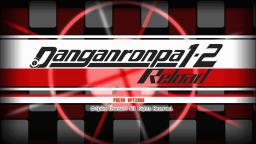 Danganronpa 1-2 Reload Title Screen